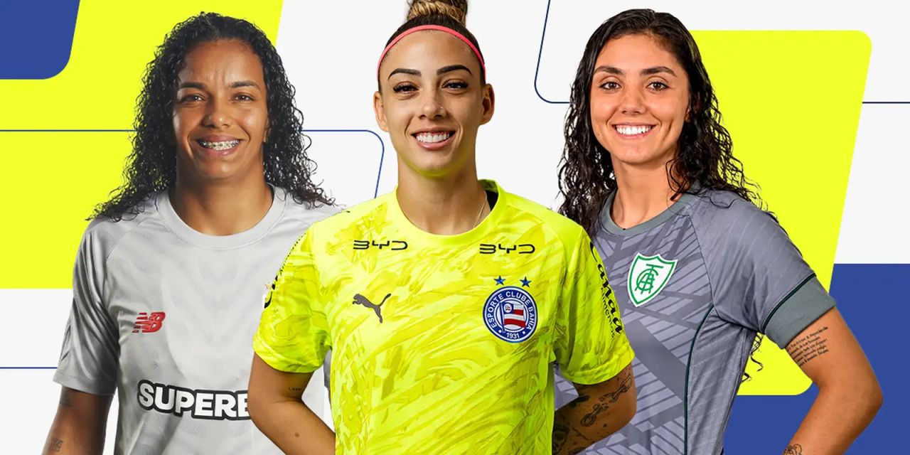 Três finalistas ao prêmio de melhor goleira