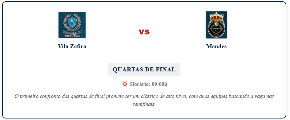 Jogadores de futebol de várzea se cumprimentam antes de um jogo decisivo, simbolizando a expectativa para as quartas de final da Copa 5 Destaque da Várzea.
