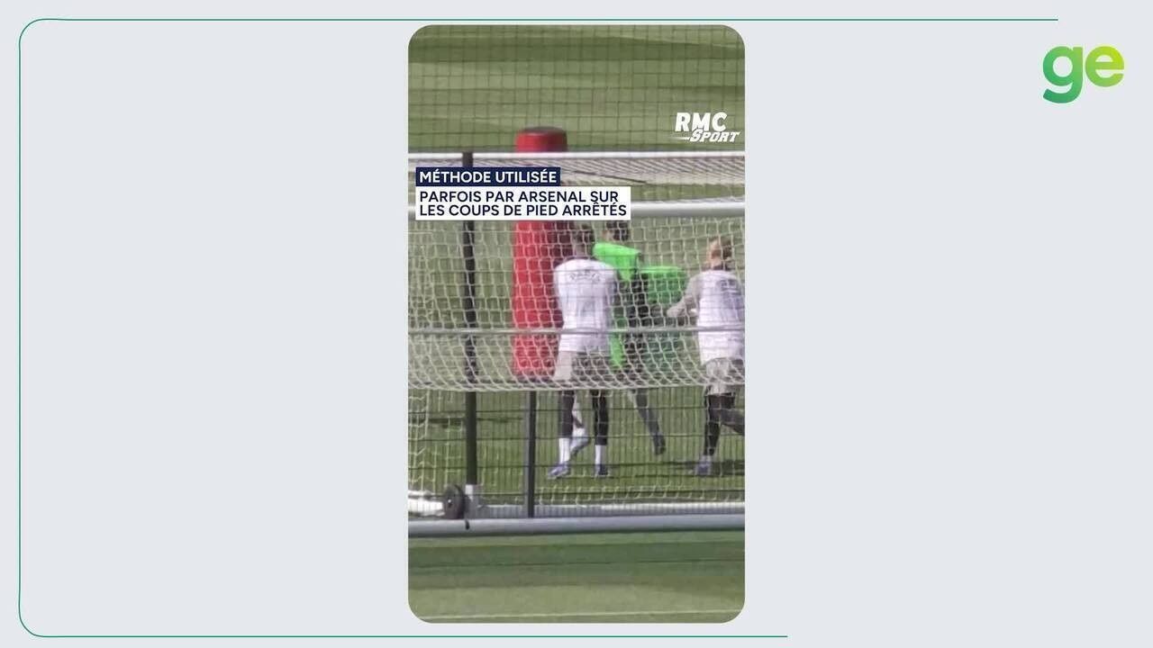 Goleiros do PSG em treino contra empurra-empurra em escanteios