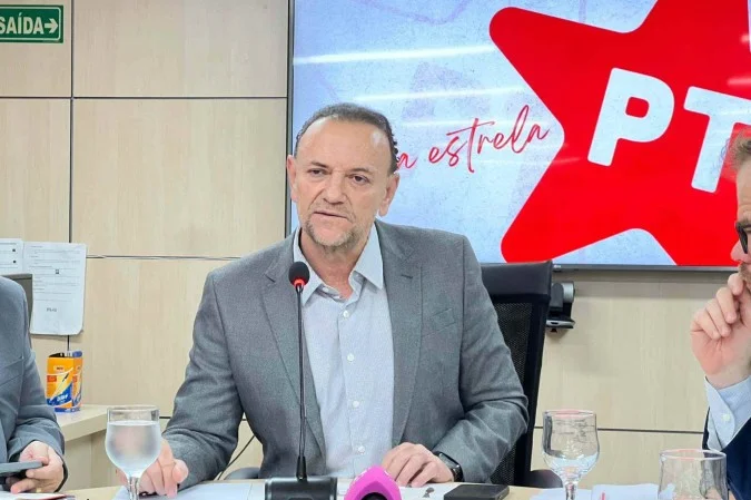 Delegados do PT durante abertura do 8º Congresso Nacional em Brasília