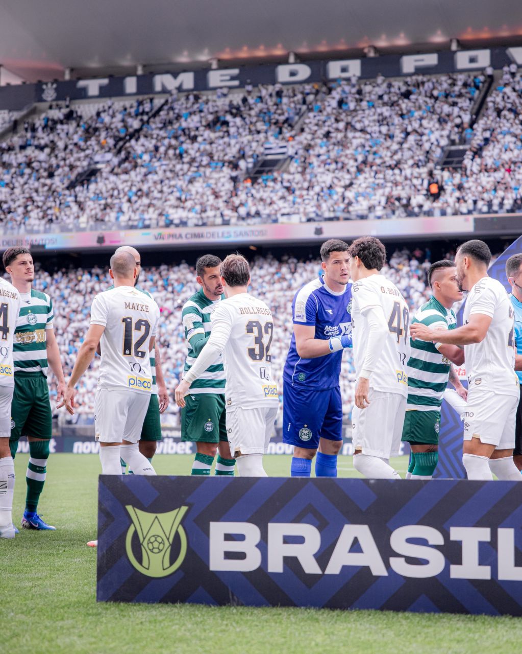 Torcida na Neo Química Arena durante partida do Brasileirão