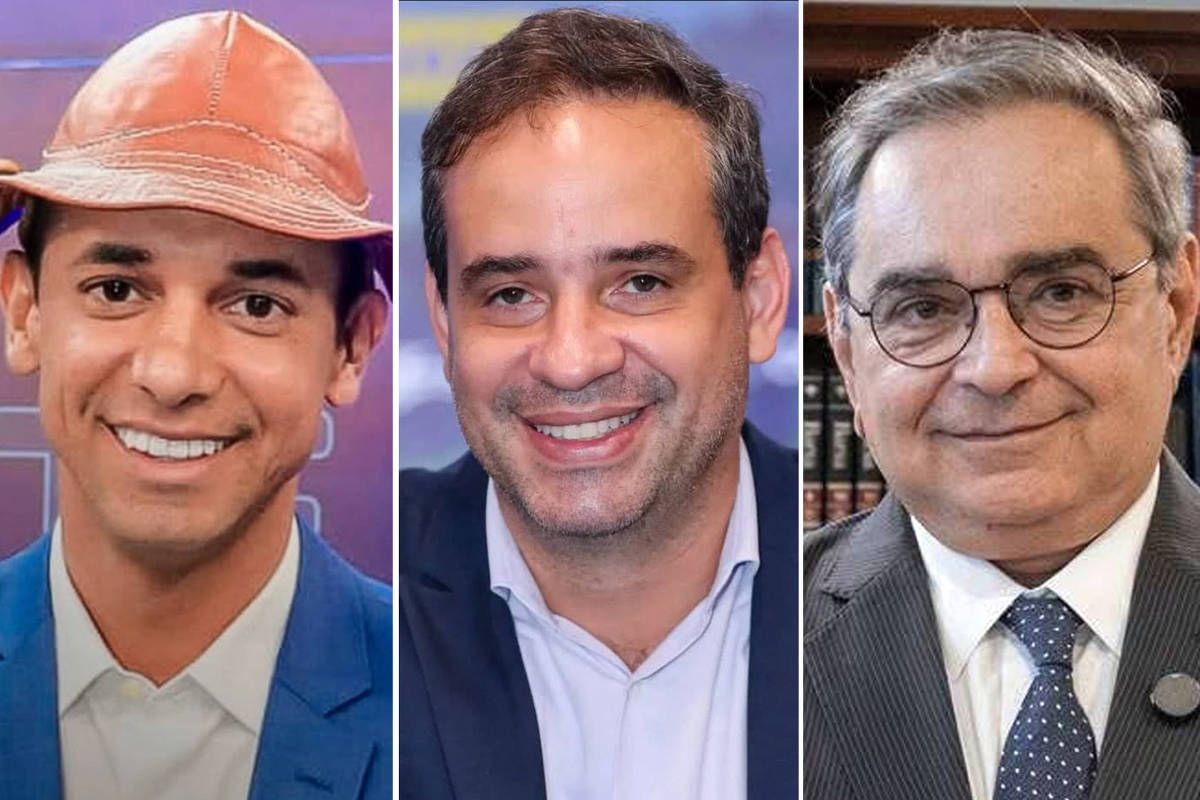 Candidatos Allysson Bezerra, Cadu de Lula e Álvaro Dias