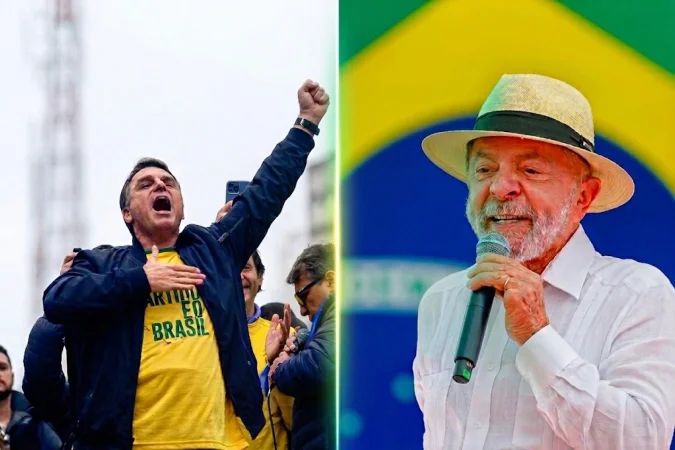 Gráfico da pesquisa Quaest com percentuais de intenção de voto