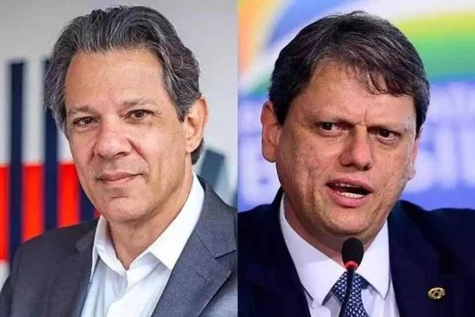 Resultado da pesquisa Quaest com porcentagens para candidatos em São Paulo