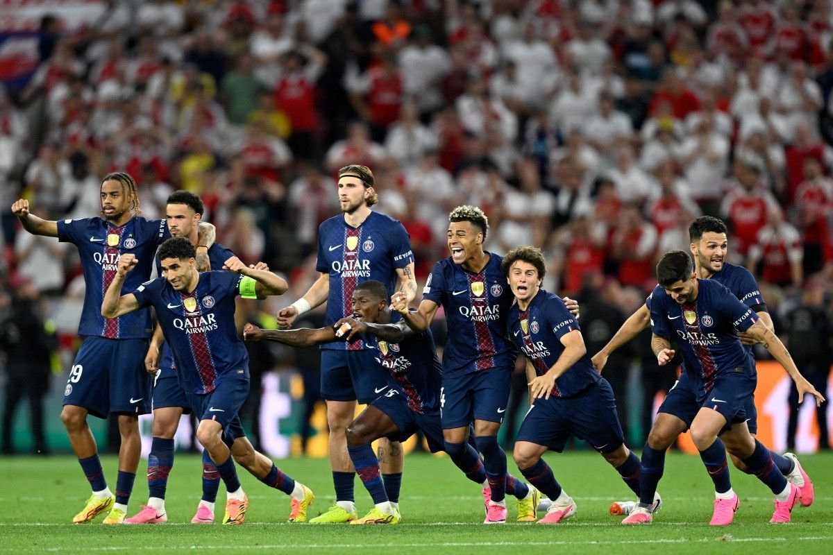 PSG celebra título da Champions League 2026