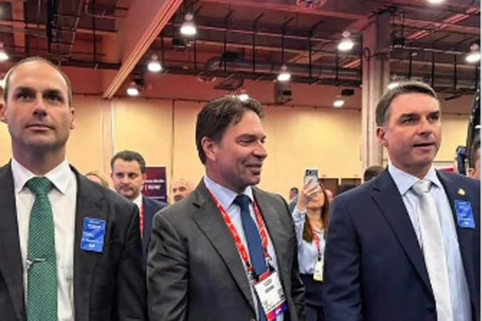 Alexandre Ramagem em vídeo nos EUA