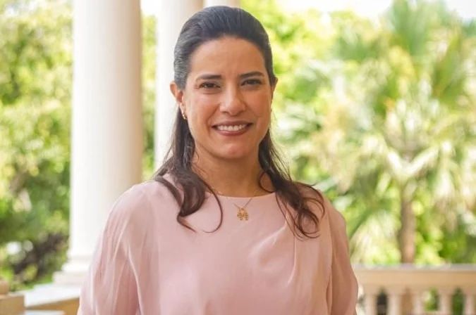 Raquel Lyra em evento de campanha