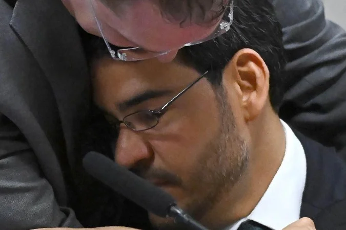 Plenario do Senado durante votação