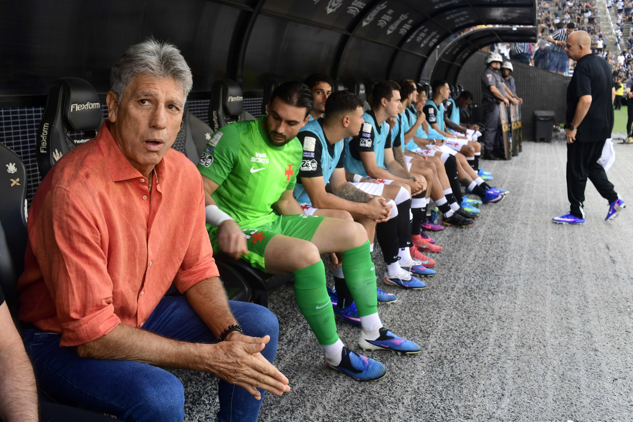 Renato Gaúcho em coletiva após Corinthians x Vasco