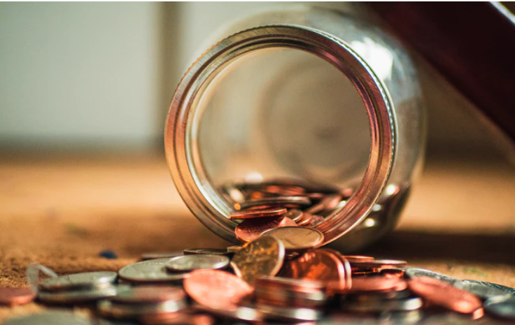 Fila de atendimento em agência bancária