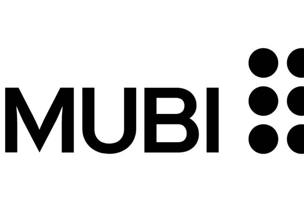 Logotipo da Mubi em fundo escuro