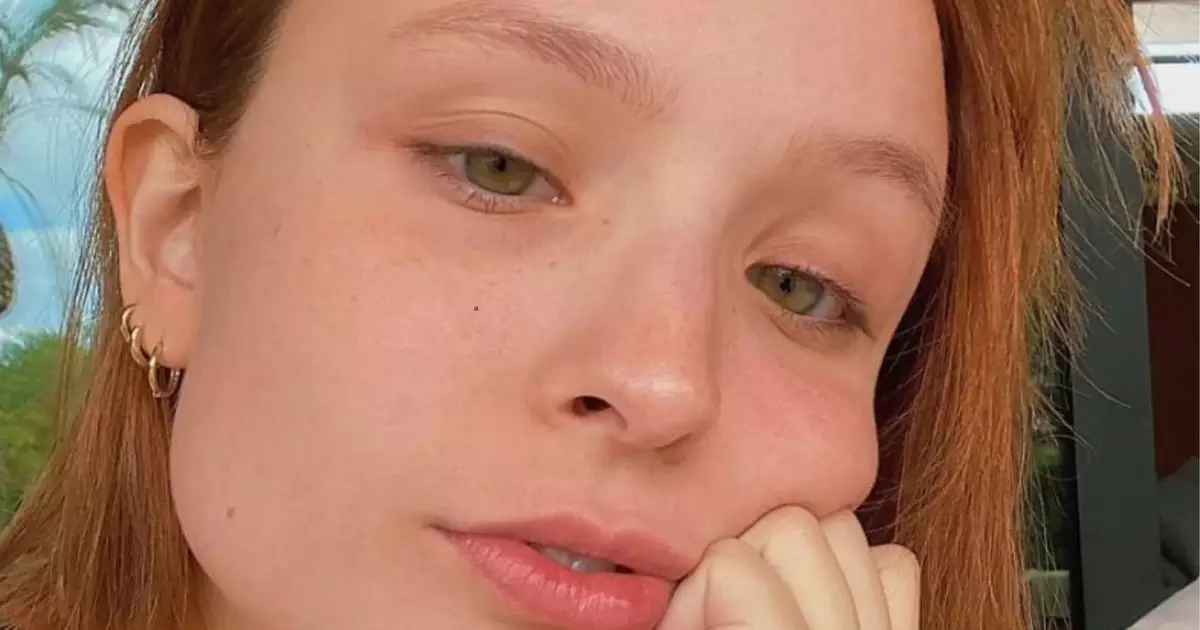 Larissa Manoela em entrevista ao Fantástico