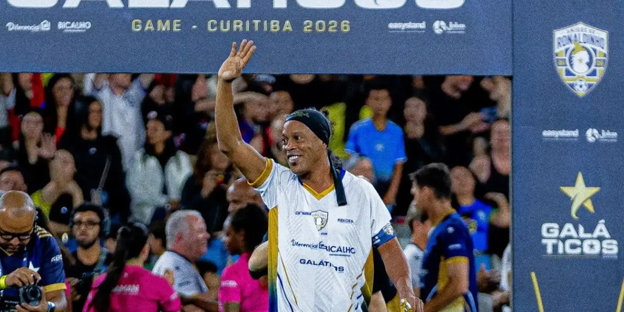 Ronaldinho em evento do Ravenna