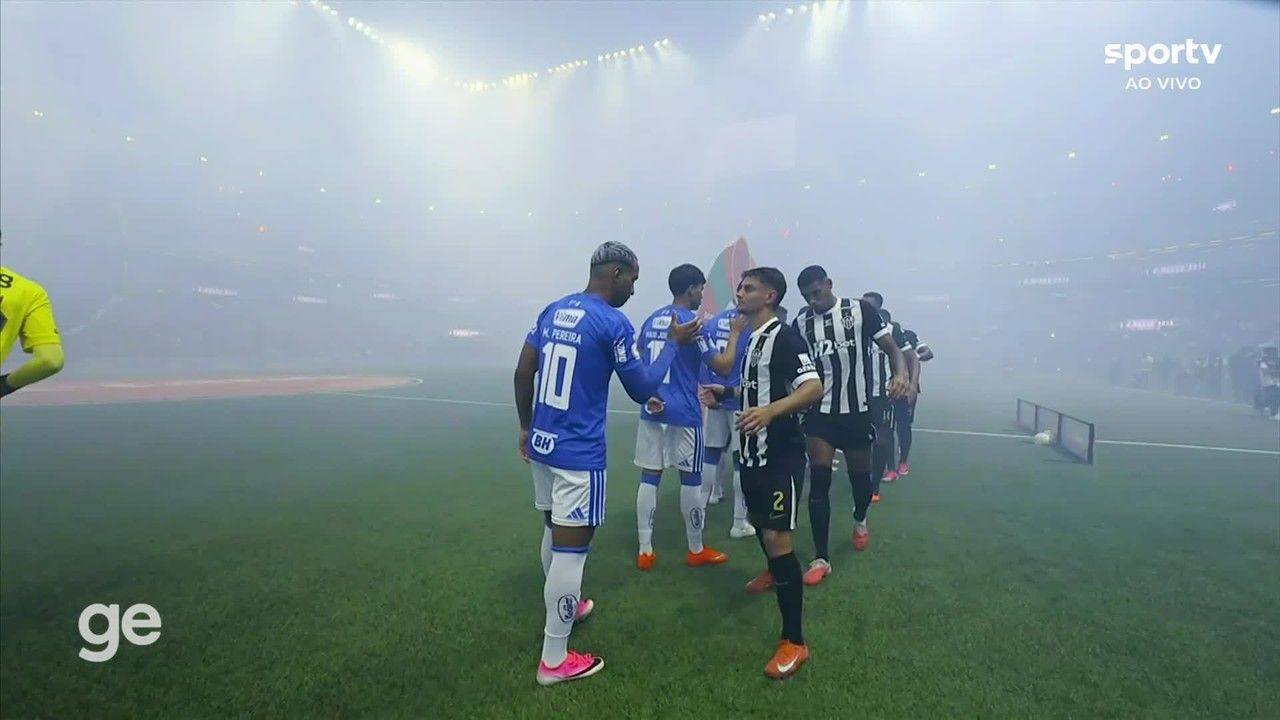 Ruan Tressoldi não cumprimenta Kaio Jorge antes da partida