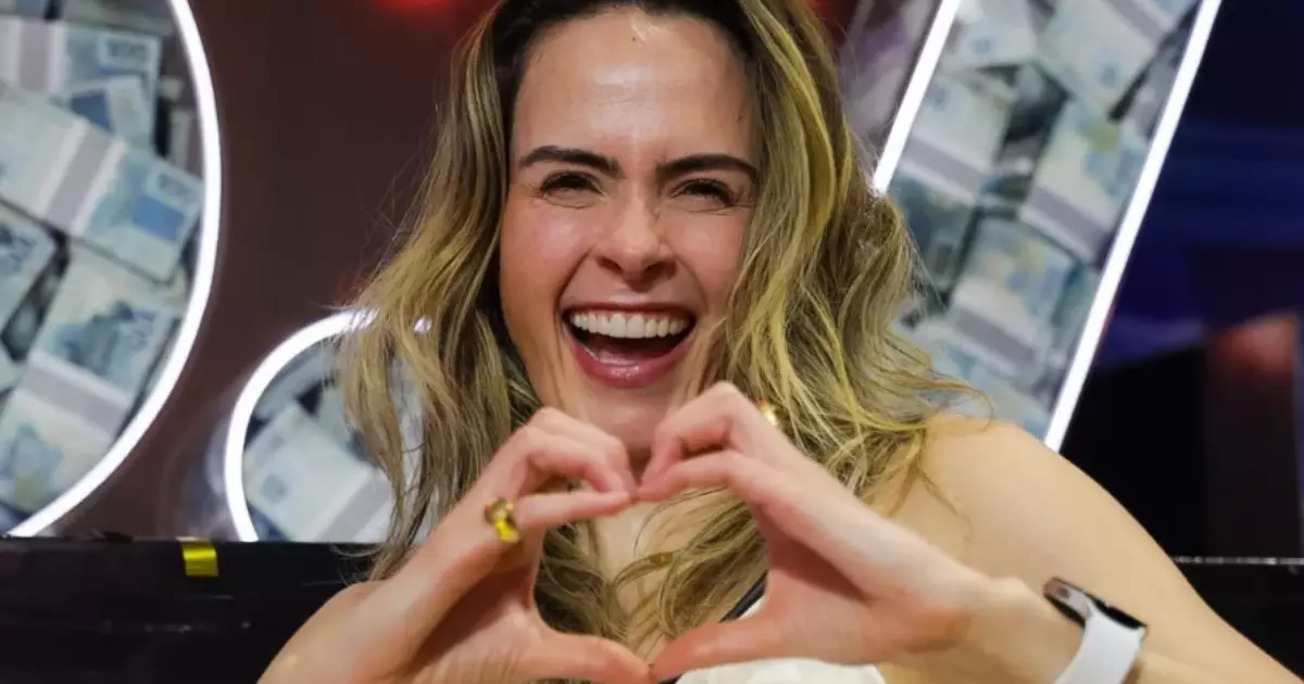 Ana Paula Renault comemora vitória no BBB26