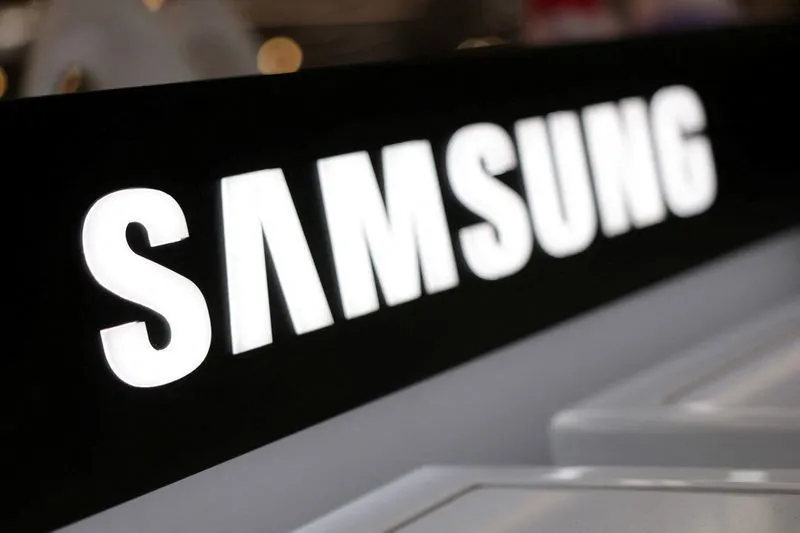Linha de produção da Samsung para chips de memória