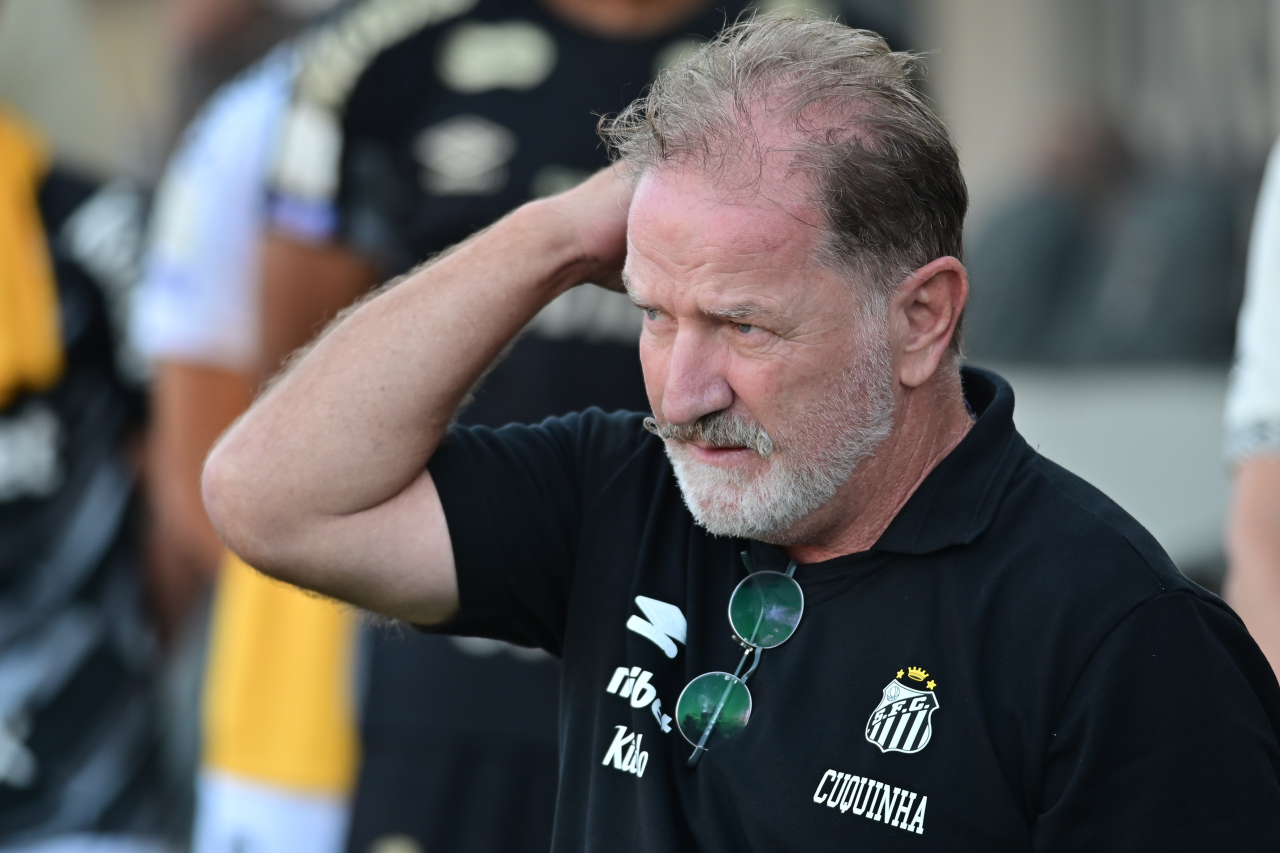 Cuquinha fala à imprensa após Santos 2 x 3 Fluminense