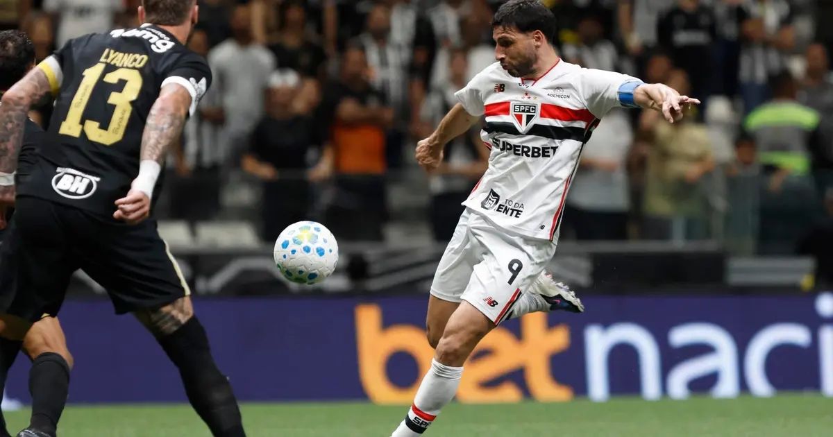 São Paulo x Atlético-MG no Morumbi