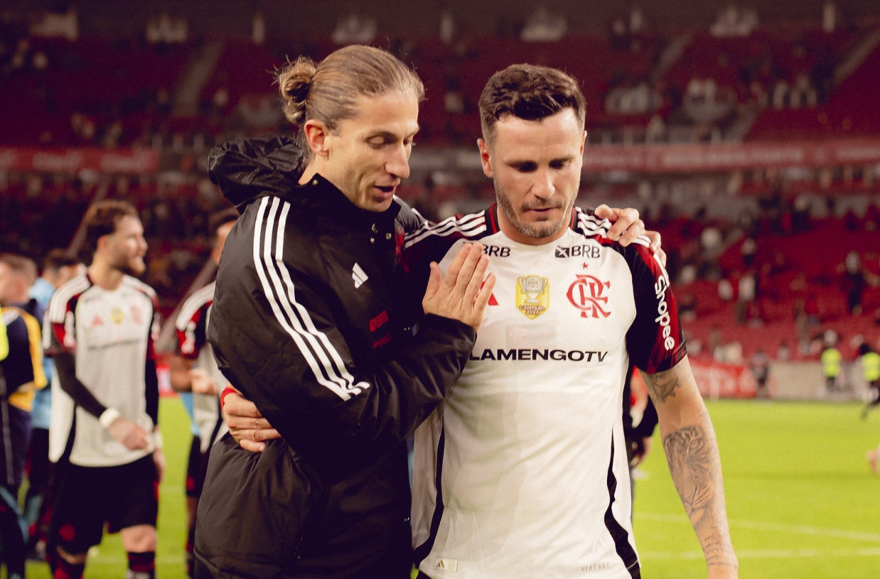 Saúl atuando pelo Flamengo