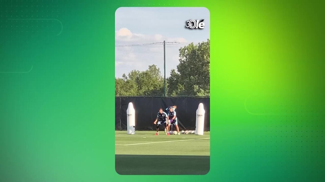 Lionel Scaloni em entrevista coletiva