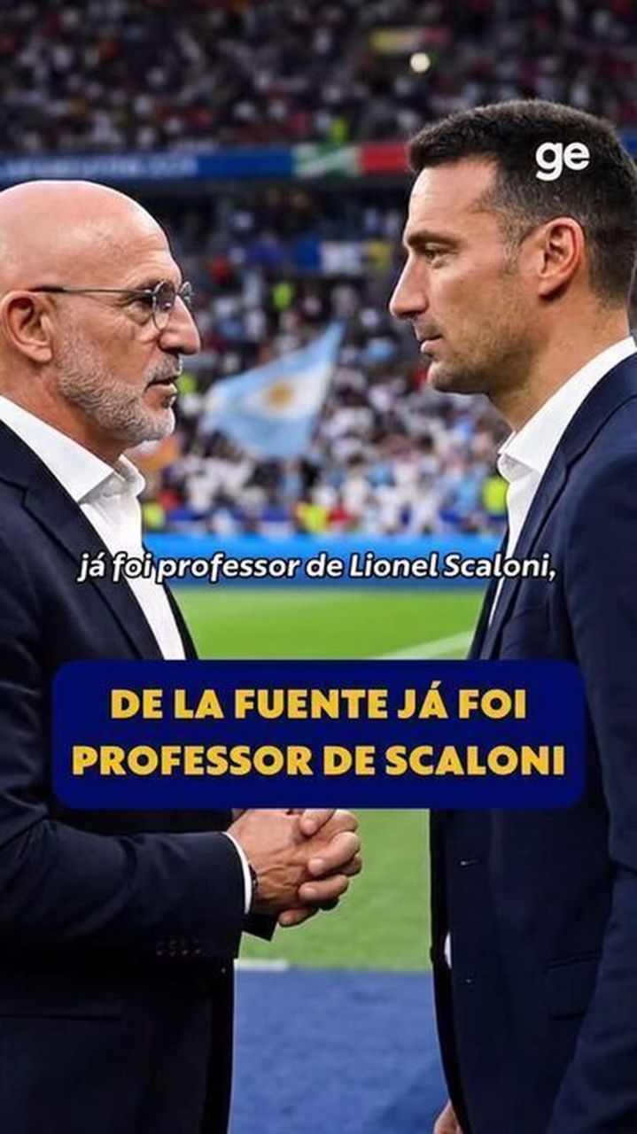 Lionel Scaloni durante entrevista pré-final