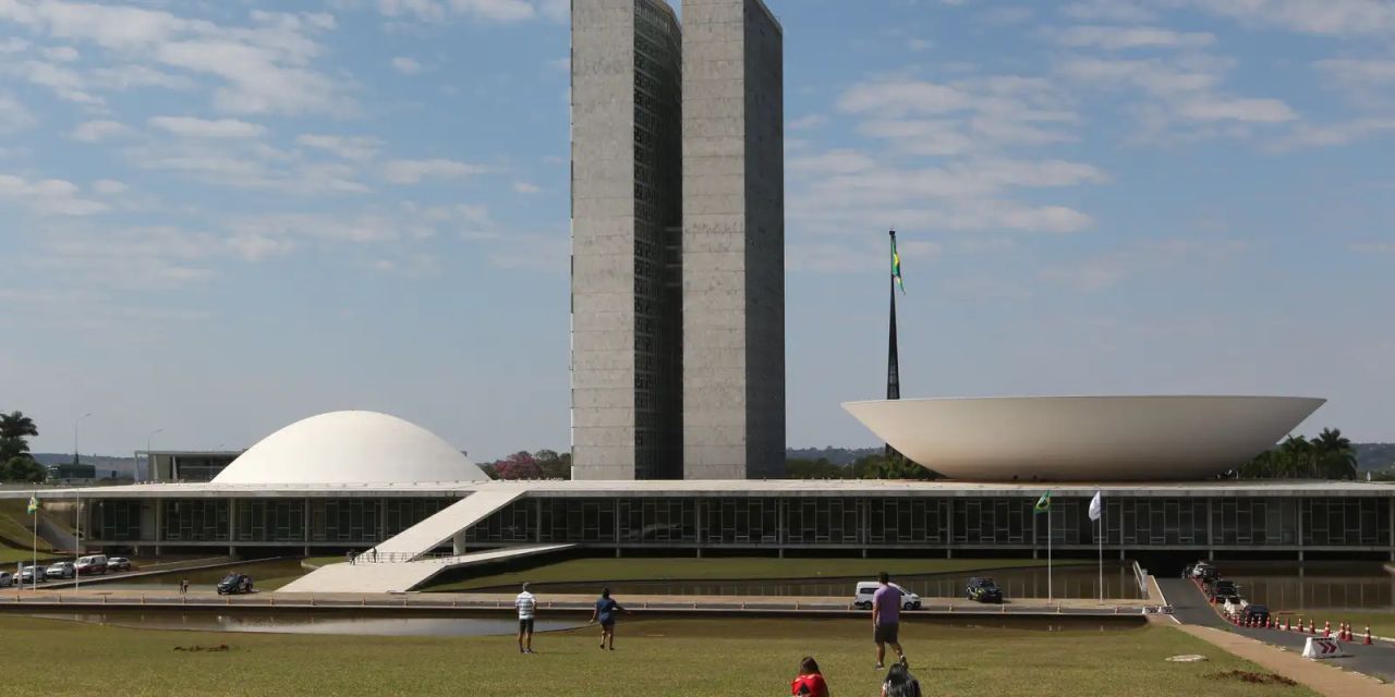 Plenário do Senado em sessão deliberativa