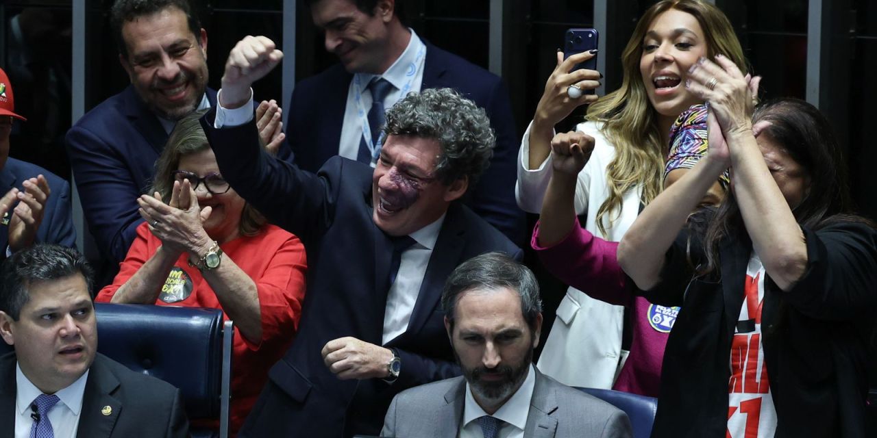Plenário do Senado durante votação