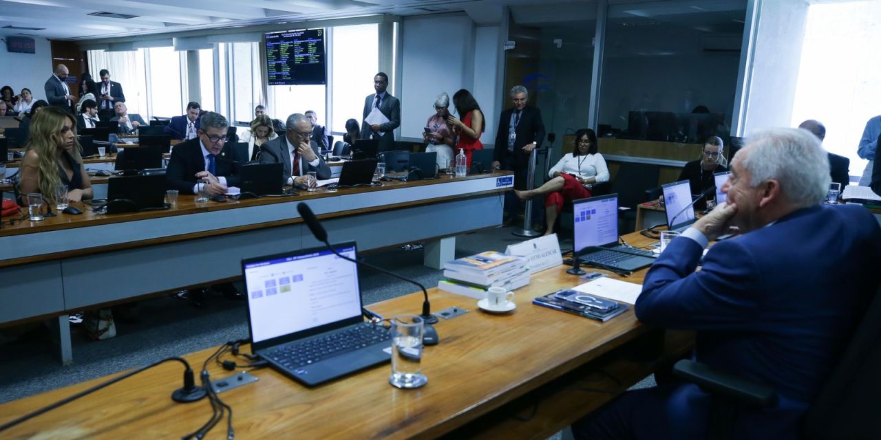 Plenário do Senado em Brasília