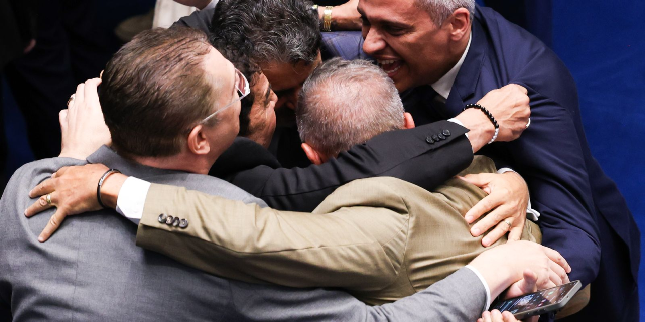 Plenário do Senado durante votação