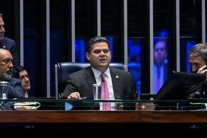 Plenário do Senado em sessão