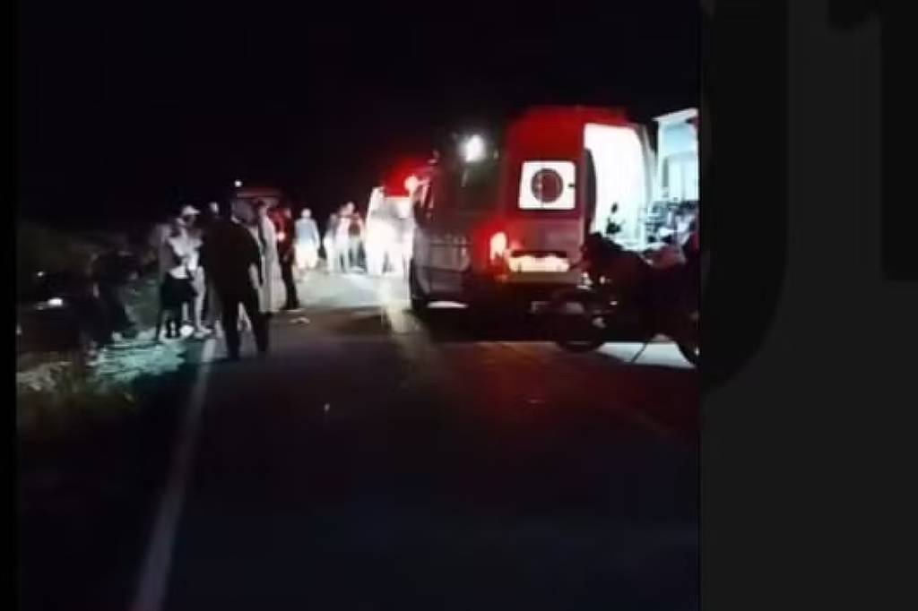 Local do acidente na rodovia BA-148