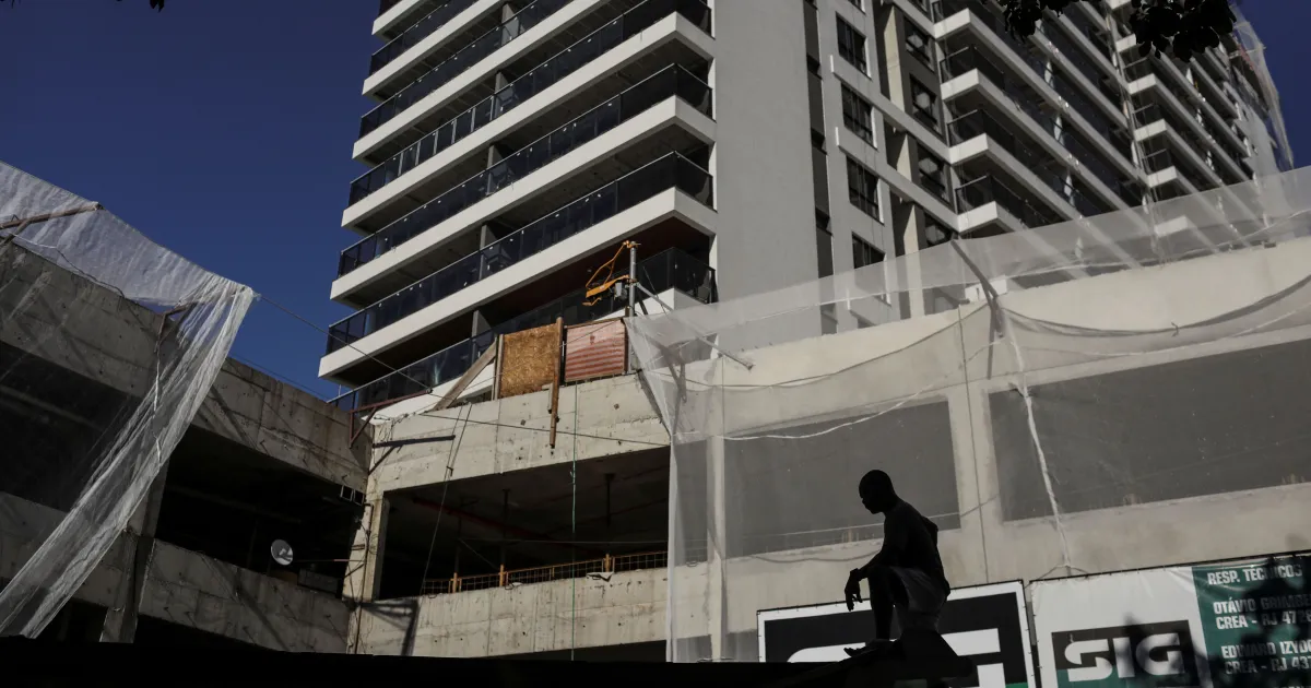 Gráfico mostrando crescimento dos lançamentos imobiliários