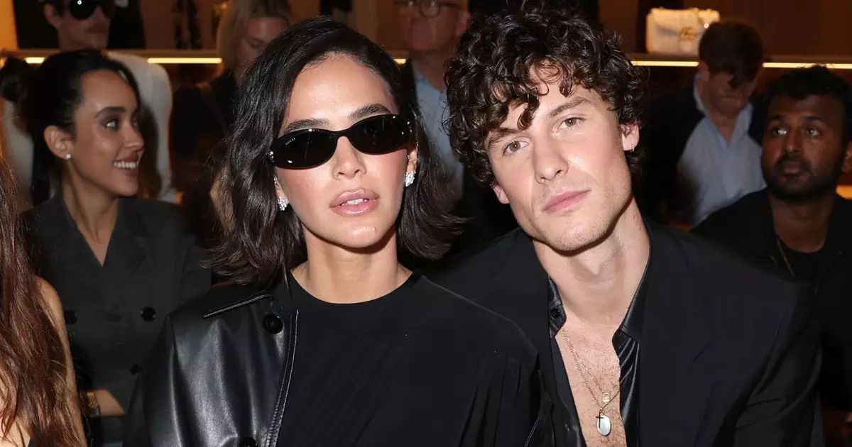 Shawn Mendes e Bruna Marquezine na Semana de Moda de Milão