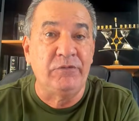 Pastor Silas Malafaia em coletiva de imprensa comentando decisão do STF que o tornou réu