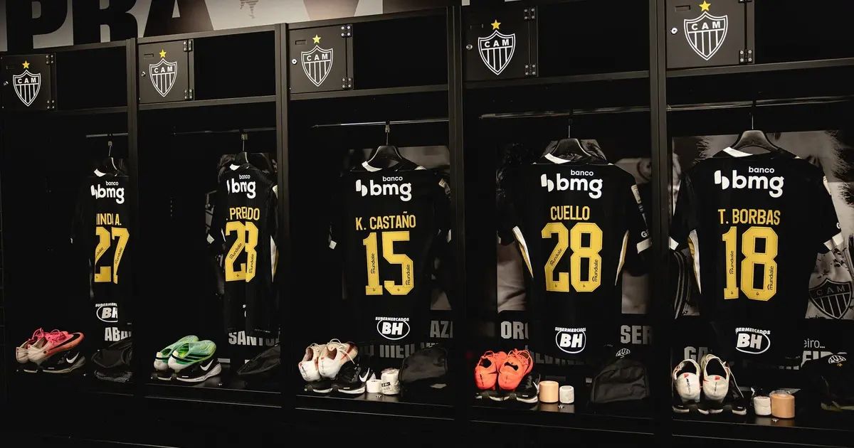 Escalação do Atlético-MG para o jogo contra o Coritiba