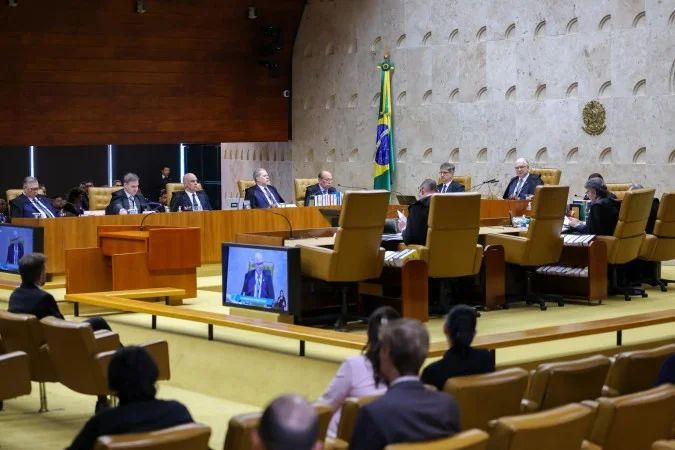 Plenário do Supremo Tribunal Federal em sessão