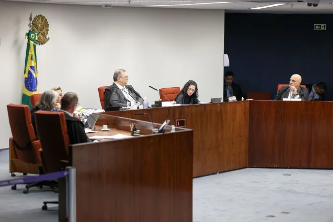 Sessão virtual da Primeira Turma do STF