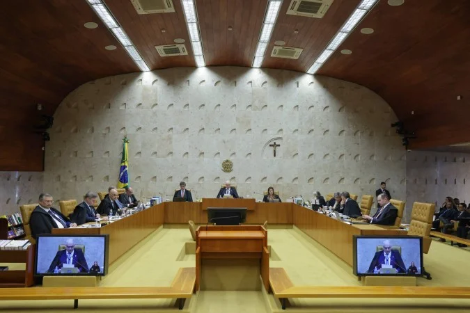 Plenário do STF em sessão