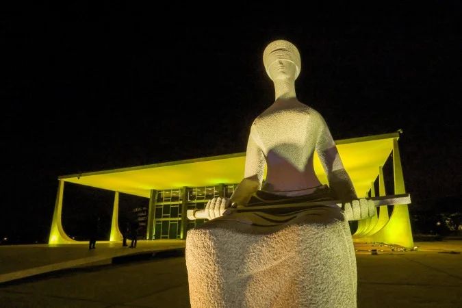Plenário do STF durante sessão