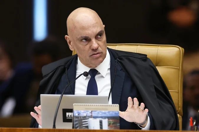 Plenário do Supremo Tribunal Federal durante sessão