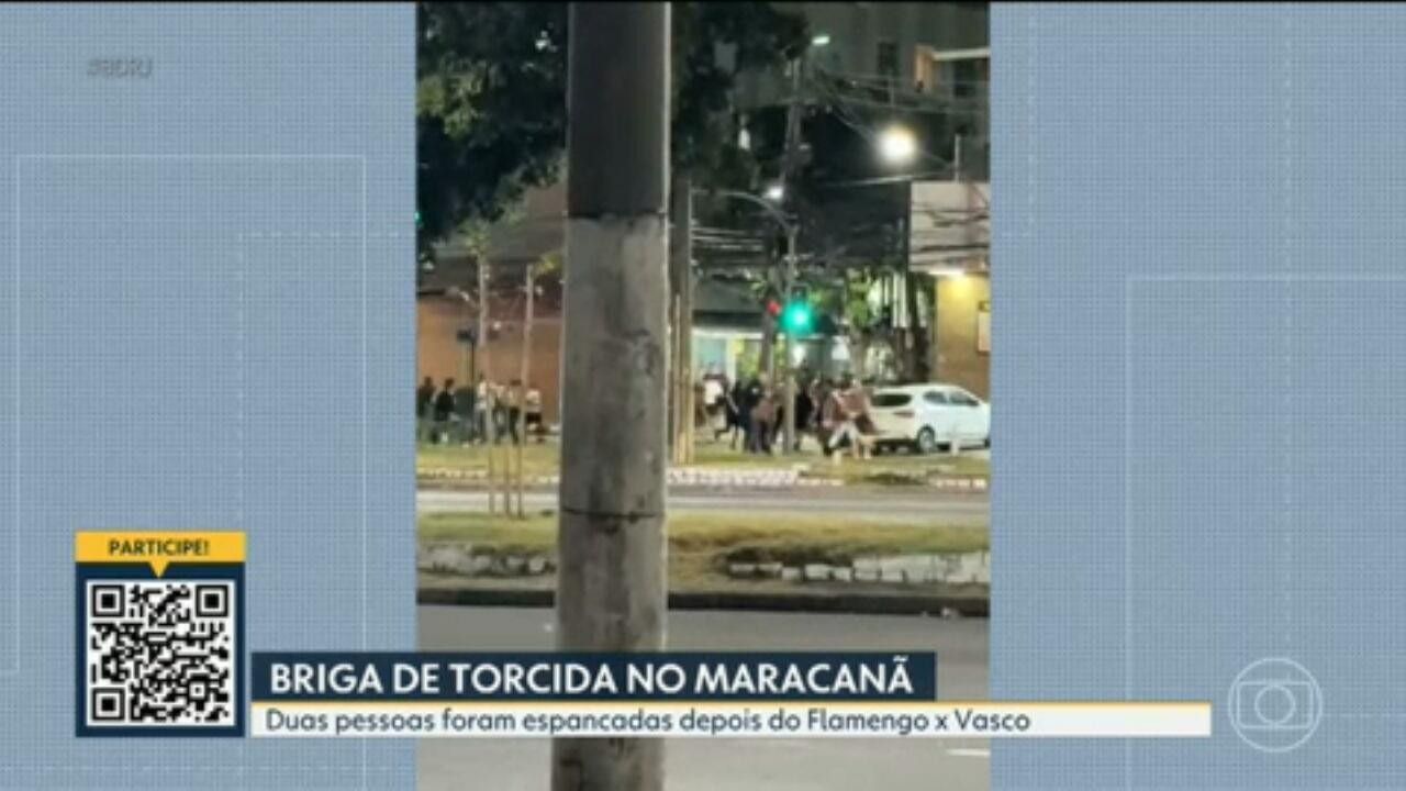 Torcedor ferido após confronto perto do Maracanã