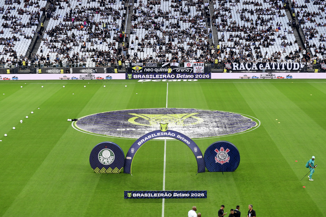 Neo Química Arena antes do clássico