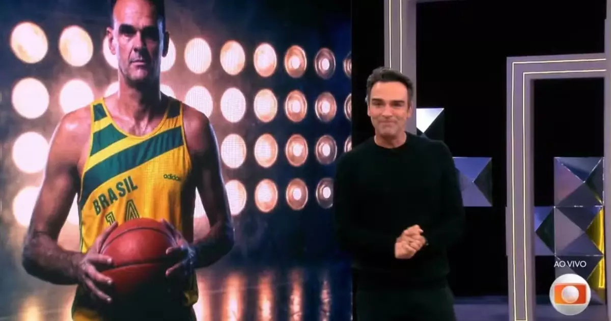 Tadeu Schmidt emocionado na abertura do BBB 26