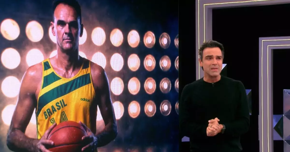 Tadeu Schmidt no estúdio do BBB 26