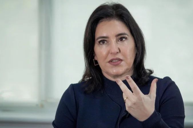 Simone Tebet em evento em Presidente Prudente