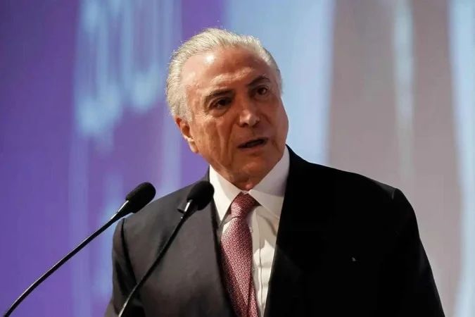 Michel Temer em vídeo publicado nas redes sociais