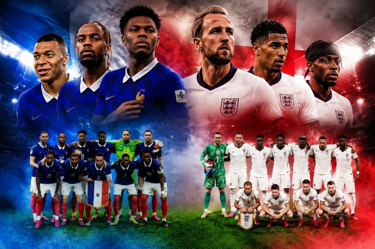 França e Inglaterra disputam o terceiro lugar da Copa