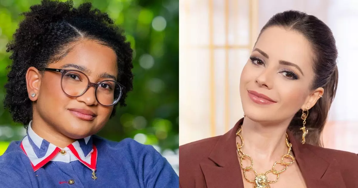 Tia Milena em vídeo para redes sociais