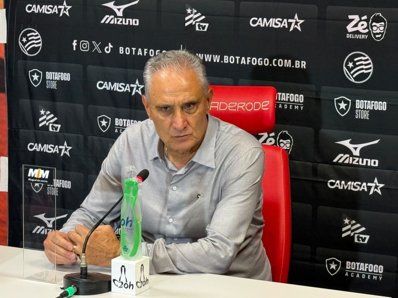 Tite na coletiva após Inter 3 x 0 Botafogo