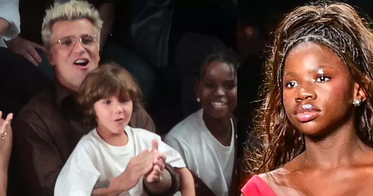 Titi na passarela do Rio Fashion Week